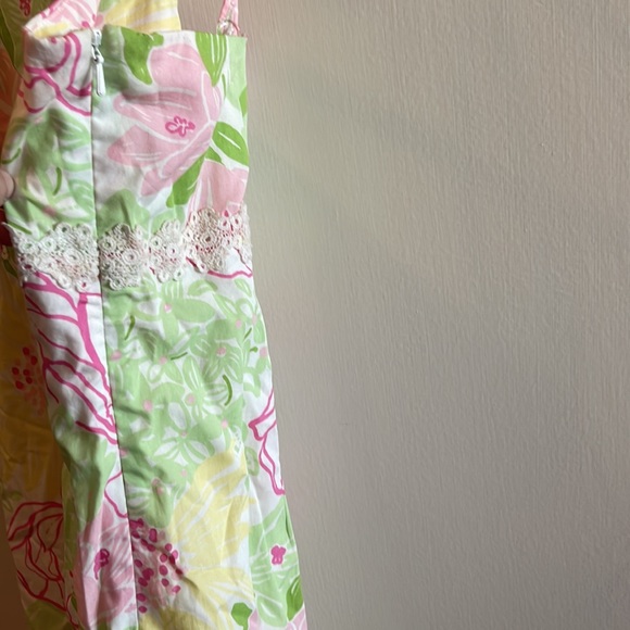 KIDS GIRLS LILY PULITZER FLORAL DRESS SIZE 16 - Picture 4 of 7